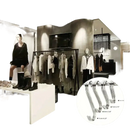 Clothing store interior.