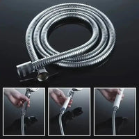 Shower Hose Upgrade Stainless Steel Shower Tube Anti-Kink and Leak-Proof High Pressure Resistance Universal G 1/2