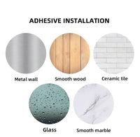 Stainless Steel Robe Hook Adhesive Wall Hook Towel Hook for Bathroom Kitchen Garage Heavy Duty Wall Mounted Kitchen