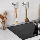 Stainless Steel Robe Hook Adhesive Wall Hook Towel Hook for Bathroom Kitchen Garage Heavy Duty Wall Mounted Kitchen