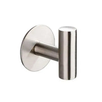 Stainless Steel Robe Hook Adhesive Wall Hook Towel Hook for Bathroom Kitchen Garage Heavy Duty Wall Mounted Kitchen