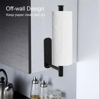 ASelf-Adhesive Paper Towel Holder for Kitchen Cabinet,Bathroom Tissue and Towel Holder,Plastic Wrap and Roll Paper