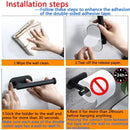 ASelf-Adhesive Paper Towel Holder for Kitchen Cabinet,Bathroom Tissue and Towel Holder,Plastic Wrap and Roll Paper