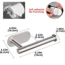 ASelf-Adhesive Paper Towel Holder for Kitchen Cabinet,Bathroom Tissue and Towel Holder,Plastic Wrap and Roll Paper