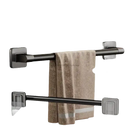 Adhesive towel rack.