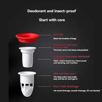 Odor-proof Floor Drain Core For Sewer Pipe