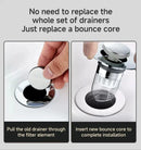 Universal Basin Pop-up Drain Filter Wash Basin Hair Sink Strainer Kitchen Bathtub Stopper Shower Plug Bathroom Tool