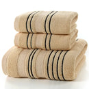Cotton Luxe Bath Towel - Soft & Absorbent Comfort - Coffee / 74x34 / CM
