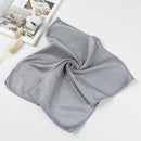 CrystalClear Microfiber Glass Cloth - Grey