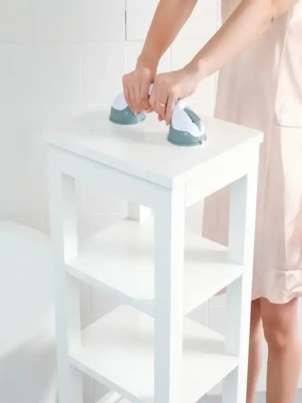 Suction Cup Handle Toilet Bathroom Bathroom Handrail Railing Elderly Non-Slip No-Punch Toilet Handrail - 1pc / 30cm