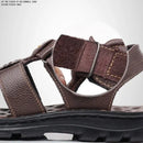 Genuine Leather Shoes for Men Summer New Men Sandals Luxury High Quality Cowhide Beach Shoes Outdoor Anti Slip Men