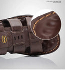 Genuine Leather Shoes for Men Summer New Men Sandals Luxury High Quality Cowhide Beach Shoes Outdoor Anti Slip Men
