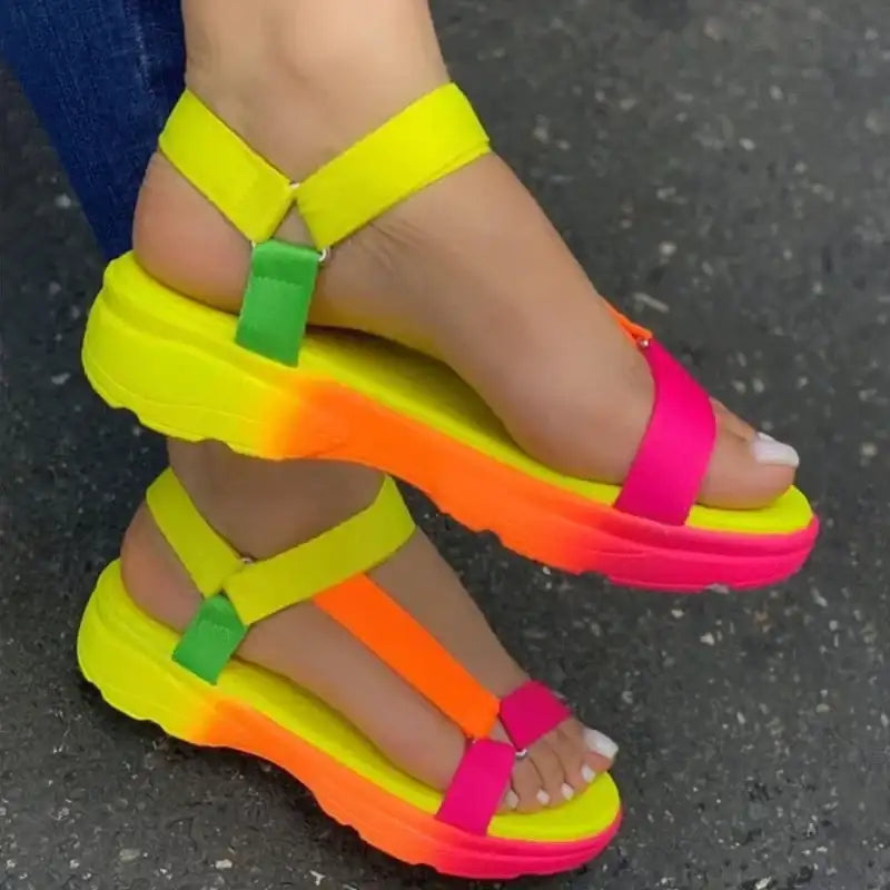 Sweet Summer Sandals Woman Beach Shoes Non Slip
