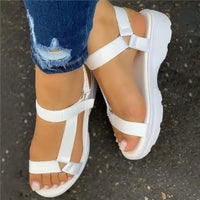 Beach Shoes Woman 2023 Summer Sandals Woman Non-Slip Casual Multi Color Shoes Fashion Solid Open Toe Sandals Daily