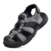 Men Large Soft Sole Summer New Slippers Baotou Breathable Beach Shoes Outdoor Casual Shoe Chaussure Homme Size platform