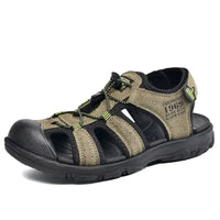 Men Large Soft Sole Summer New Slippers Baotou Breathable Beach Shoes Outdoor Casual Shoe Chaussure Homme Size platform