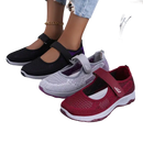 Mary Jane style sneakers.