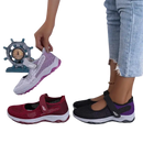 Mary Jane style athletic shoes.