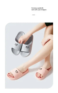 Non-slip Slippers Female Outer Wear 2024 New Bathroom Bathroom Indoor Home Sandals Female Summer Eva