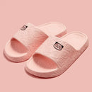 Non-slip Slippers Female Outer Wear 2024 New Bathroom Bathroom Indoor Home Sandals Female Summer Eva - Pink / 42-43