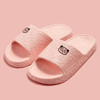 Non-slip Slippers Female Outer Wear 2024 New Bathroom Bathroom Indoor Home Sandals Female Summer Eva - Pink / 42-43