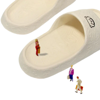 Comfortable, indented shoe.