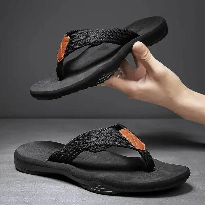 Slippers Men Summer New Casual Flip Flops Men’s Sandals Wear Anti-skid Beach Sandal Shoe Slipper