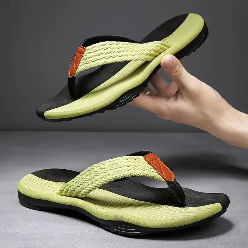 Slippers Men Summer New Casual Flip Flops Men’s Sandals Wear Anti-skid Beach Sandal Shoe Slipper