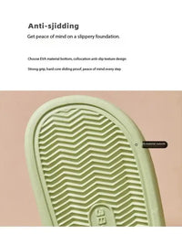 Women Summer Slippers Men Home Shoes Household Indoor Bathroom Bathing Couple EVA Slippers Sandals Slippers Anti-slip