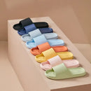 Women Summer Slippers Men Home Shoes Household Indoor Bathroom Bathing Couple EVA Slippers Sandals Slippers Anti-slip