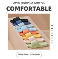 Women Summer Slippers Men Home Shoes Household Indoor Bathroom Bathing Couple EVA Slippers Sandals Slippers Anti-slip