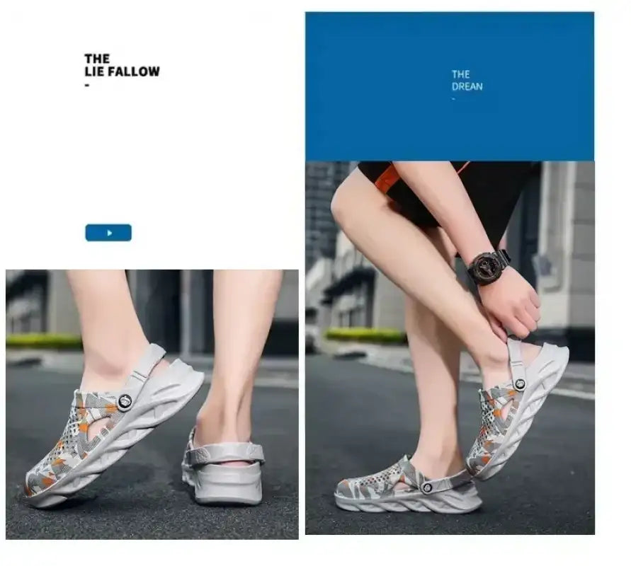 Flat sandals men’s shoes EVA slippers garden platform sandals men’s summer sandals new men’s sports shoes outdoor home