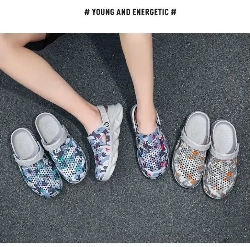 Flat sandals men’s shoes EVA slippers garden platform sandals men’s summer sandals new men’s sports shoes outdoor home