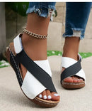Sandals Shoes Women Summer Fashion Wedge Ladies Shoes Comfortable Women’s Sandals Light Beach Female Sandalias Mujer