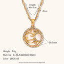 Sun Moon XINGX Shell Necklace