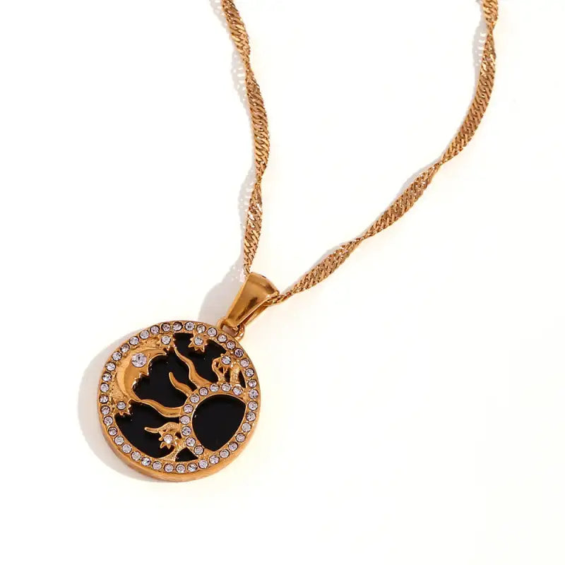 Sun Moon XINGX Shell Necklace