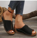 Summer Women Shoes Sandals Open Toe Ladies Shoes Slip On Women Shoe Wedge Women’s Shoes Beach Women Slippers Female