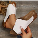 Summer Women Shoes Sandals Open Toe Ladies Shoes Slip On Women Shoe Wedge Women’s Shoes Beach Women Slippers Female
