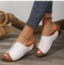 Summer Women Shoes Sandals Open Toe Ladies Shoes Slip On Women Shoe Wedge Women’s Shoes Beach Women Slippers Female
