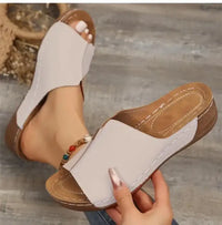 Summer Women Shoes Sandals Open Toe Ladies Shoes Slip On Women Shoe Wedge Women’s Shoes Beach Women Slippers Female