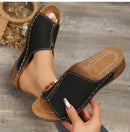 Summer Women Shoes Sandals Open Toe Ladies Shoes Slip On Women Shoe Wedge Women’s Shoes Beach Women Slippers Female