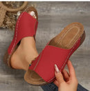 Summer Women Shoes Sandals Open Toe Ladies Shoes Slip On Women Shoe Wedge Women’s Shoes Beach Women Slippers Female