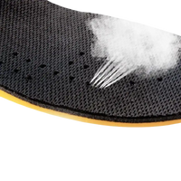 Breathable and sweat-absorbent insole.