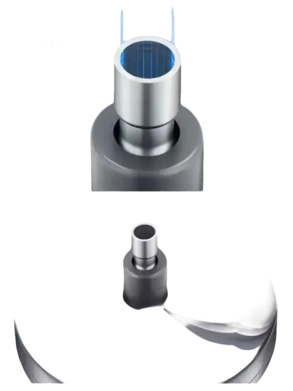 Metal plumbing fixture.