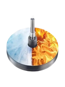 Temperature-resistant plumbing fixture.