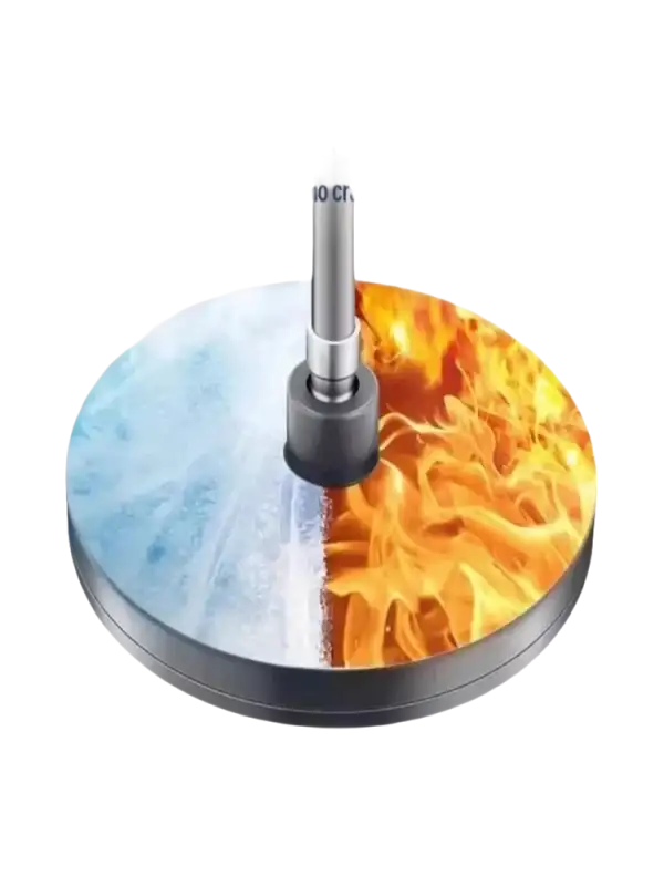 Temperature-resistant plumbing fixture.