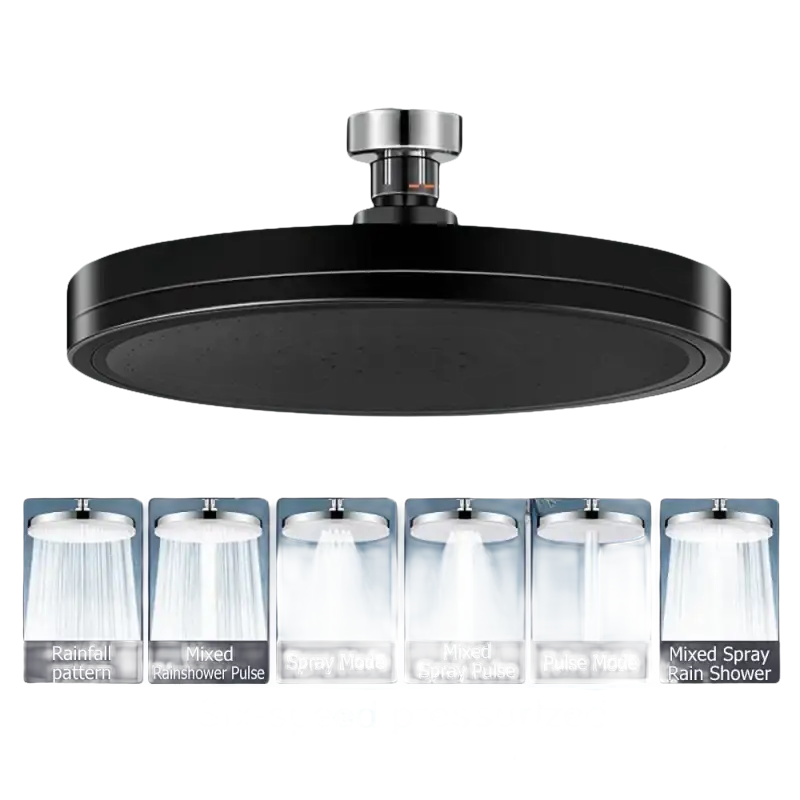 Supercharge Rainfall with our Hilariously Awesome Large Flow Shower Head