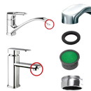 Faucet aerator replacement parts.
