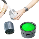 Faucet aerator options.