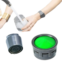 Faucet aerator options.